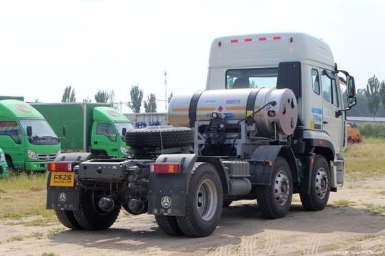 Εικονική οθόνη 380hp HOWO Hohan J7B βαρύ φορτηγό 6X4 ελκυστήρα κεφάλι φορτηγό με κινητήρα