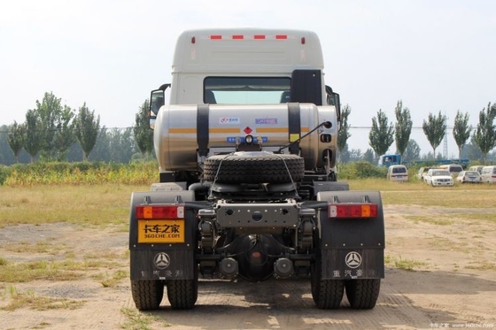 Εικονική οθόνη 380hp HOWO Hohan J7B βαρύ φορτηγό 6X4 ελκυστήρα κεφάλι φορτηγό με κινητήρα