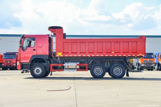 Επαγγελματικό Boutique Sinotruk HOWo V7 6X4 400HP φορτηγό με χωρητικότητα 6 μέτρων