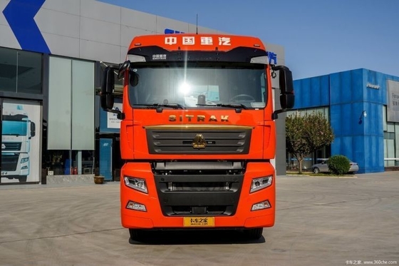 SITRAK G7S 610 HP 6X4 Κεφαλή ρυμουλκούμενου φορτηγού με μεγάλη χωρητικότητα δεξαμενής καυσίμου και αυτόματο παράθυρο