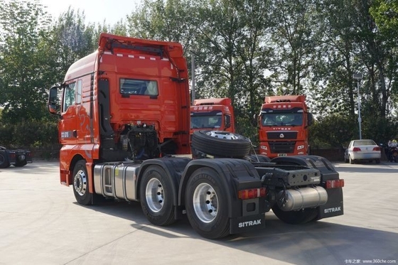 SITRAK G7S 610 HP 6X4 Κεφαλή ρυμουλκούμενου φορτηγού με μεγάλη χωρητικότητα δεξαμενής καυσίμου και αυτόματο παράθυρο