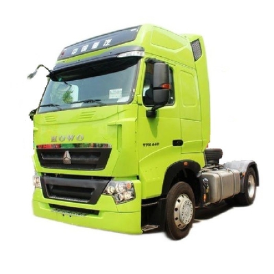 440 ίππους 4X2 Sinotruk HOWO T7H Τρακτέρ με 2 επιβάτες και χωρητικότητα κινητήρα 8L