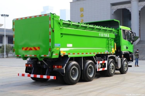 Shacman Delon X3000 400 HP 8X4 6 m Dump Truck για αυτόματο κλιματιστικό και 12 ελαστικά