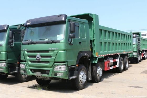 Δικαίωμα οδήγησης 23 Sinotruk HOWO-7 375hp 8X4 7.6m Dump Trucks για καυτά μπουτίκ μεταχειρισμένα αυτοκίνητα