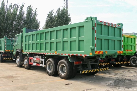 Δικαίωμα οδήγησης 23 Sinotruk HOWO-7 375hp 8X4 7.6m Dump Trucks για καυτά μπουτίκ μεταχειρισμένα αυτοκίνητα