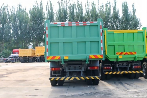 Δικαίωμα οδήγησης 23 Sinotruk HOWO-7 375hp 8X4 7.6m Dump Trucks για καυτά μπουτίκ μεταχειρισμένα αυτοκίνητα