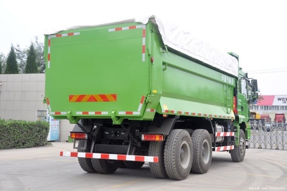 Χρησιμοποιούμενο Shacman Shaanxi Auto Heavy Cadron M3000 6X4 Dump Truck 350 HP 5.6m