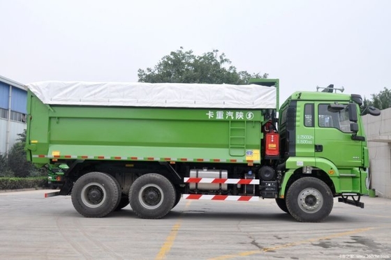 Χρησιμοποιούμενο Shacman Shaanxi Auto Heavy Cadron M3000 6X4 Dump Truck 350 HP 5.6m
