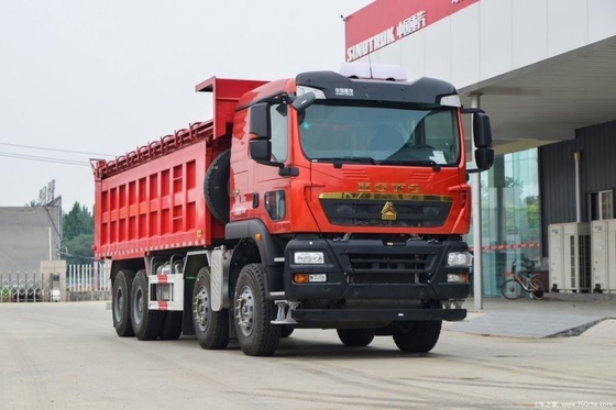 360° πίσω κάμερα εξαγωγή Sinotruk HOWO TX βαρύ φορτηγό 430 HP 8X4 6.8m Dump Trucks