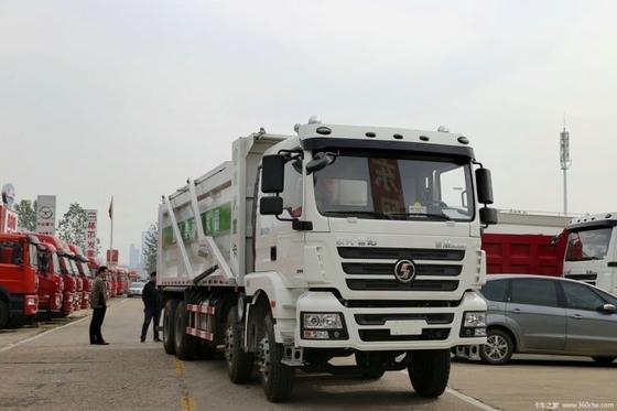 Επαγγελματικό μεταχειρισμένο Shacman Delong M3000 290 HP 8X4 7.6m Dump Truck με ESC