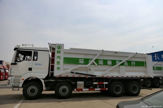 Επαγγελματικό μεταχειρισμένο Shacman Delong M3000 290 HP 8X4 7.6m Dump Truck με ESC