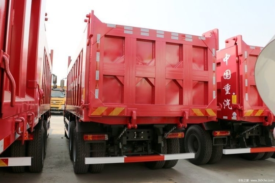 Εικονική οθόνη Ναι 6X4 6 Meter Τροχόφορα Sinotruk HOWO βαρύ φορτηγό 380 HP Χρησιμοποιημένο 0 KM αυτοκίνητο