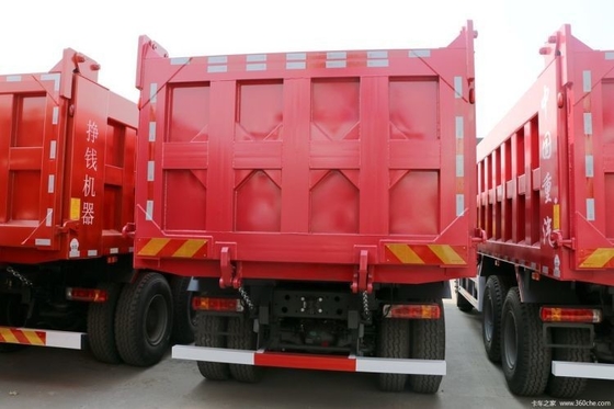 Εικονική οθόνη Ναι 6X4 6 Meter Τροχόφορα Sinotruk HOWO βαρύ φορτηγό 380 HP Χρησιμοποιημένο 0 KM αυτοκίνητο