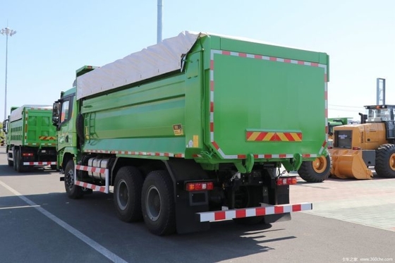 Χρησιμοποιούμενο Shacman Delong X3000 400 HP 6X4 5,8m Dump Truck με εναέρια ανάρτηση και κάθισμα οδηγού