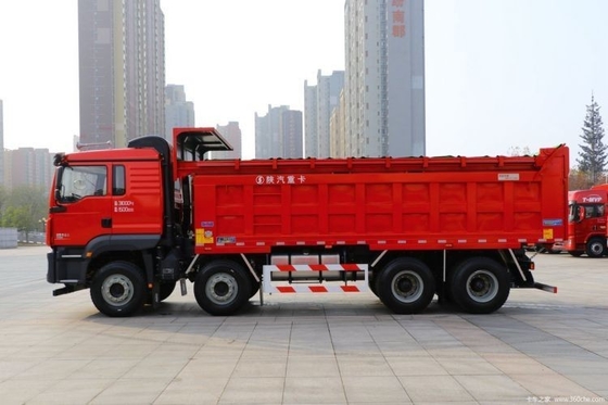 Shacman Shaanxi βαρέος Cardron M3000S 350 HP 8X4 6.8m φορτηγά απορριμμάτων με σύστημα πολυμέσων