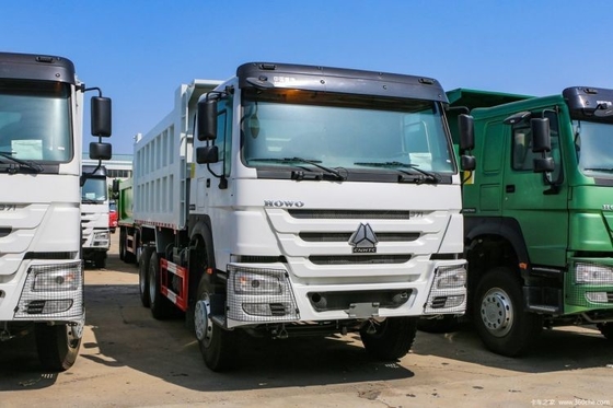 Φιλικό προς τους επιβάτες Sinotruk HOWO-7 375hp 6X4 6.8m Dump Truck για επαγγελματική μπουτίκ