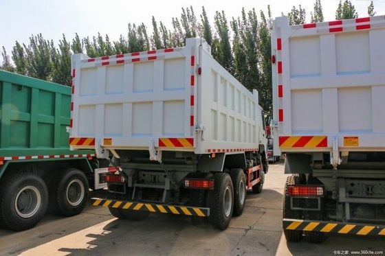 Φιλικό προς τους επιβάτες Sinotruk HOWO-7 375hp 6X4 6.8m Dump Truck για επαγγελματική μπουτίκ